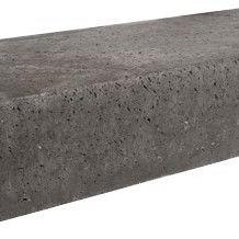 Traptrede Massief Antraciet 100 x 40 x 20