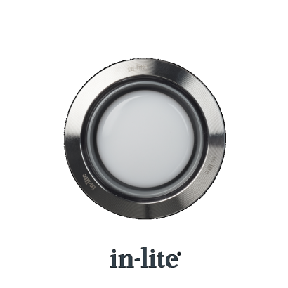 In-Lite Fusion LED grondspot 12V - RVS - Ø 60mm