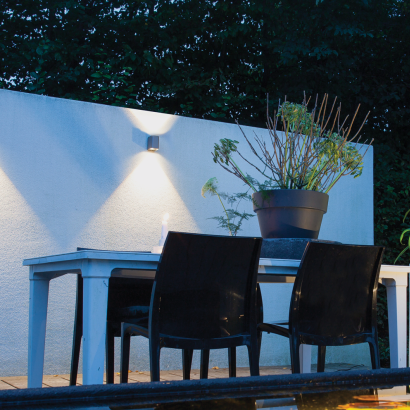 In-Lite Ace Up-Down Wall 100-230V - Dark Grey - Dark Grey