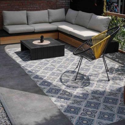 Cera3Line Lux & Dutch Square Uni Anthracite 60x60x3