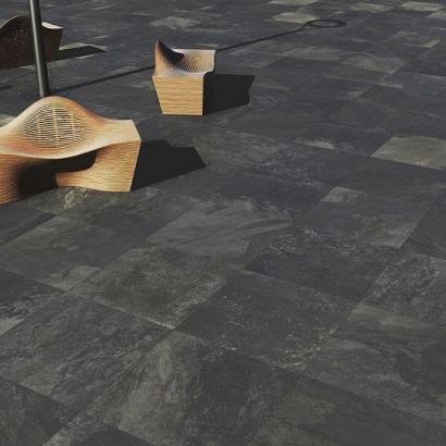 Patchline Black  60x60x3 cm