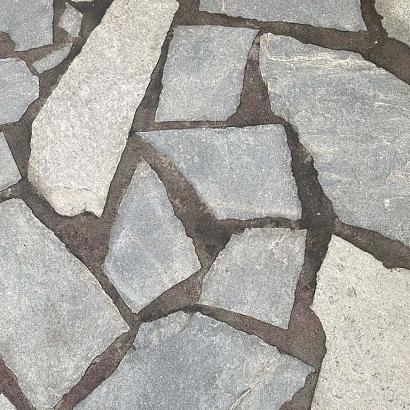 Flagstones Kwartsiet Grey 3-5 cm dik