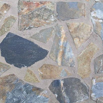 Flagstones Kwartsiet Glacier Grey Blue 3-5 cm dik