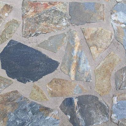 Flagstones Kwartsiet Glacier Grey Blue 3-5 cm dik