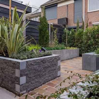 Muurelement gekapte kanten Asian Bluestone  50 x 12 x 12