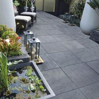 Granulati geimpregneerd Grigio Scuro 60 x 60 x 6