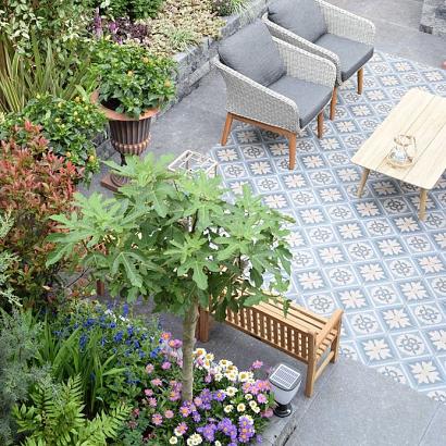 Designo Mosaic Blue 60 x 60 x 3