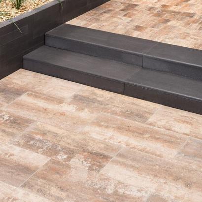 Traptrede De Luxe 15x40x120cm Zwart