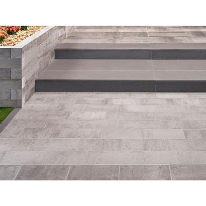 Traptrede De Luxe 15x40x120cm Grijs