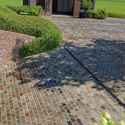 Gietijzeren Designgoot Top Drain zwart