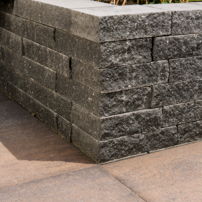 Wallblock Split Antraciet 15x6x40cm