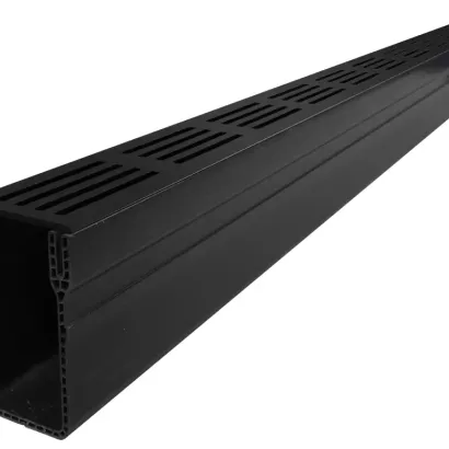 ACO Slimline Zwart Aluminium 100 cm