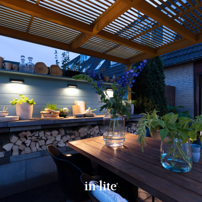 In-Lite Wedge Slim Wall 12V - Dark Grey