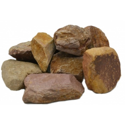 Grauwacke breuksteen 60-80mm minibag ca. 7,5m²