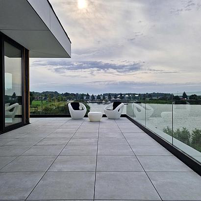 Polvero Grigio 60x60x3 cm