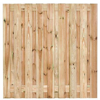 Grenen 19-planks tuinscherm