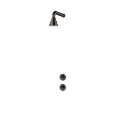Cone douche combinatie 01 gun metal