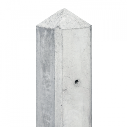 Beton Hoekpaal Punt Wit 280x10x10 (1 plaat)