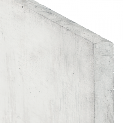Betonplaat Glad Wit 184x24x3,5cm Dubbelzijdig