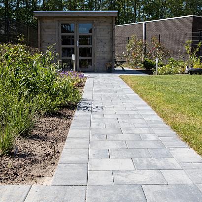 Sesto 20x30x5 cm grijs/zwart