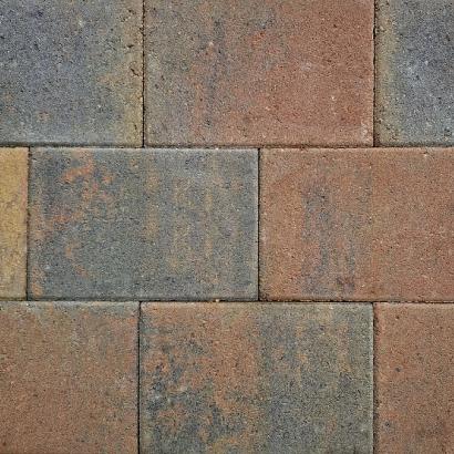 Sesto 20x30x6 cm oud bruin