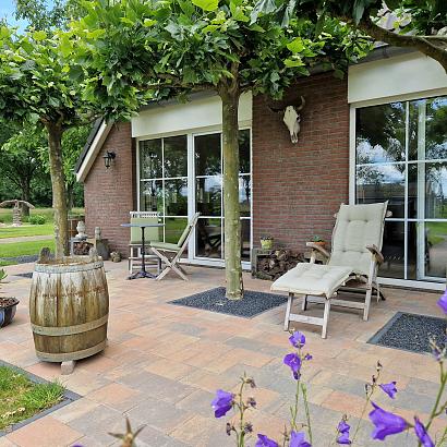 Sesto 20x30x6 cm oud bruin