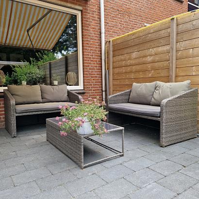 Rustiq trommel 20x30x5 cm antraciet