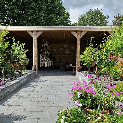 Rustiq trommel 20x30x6 cm antraciet