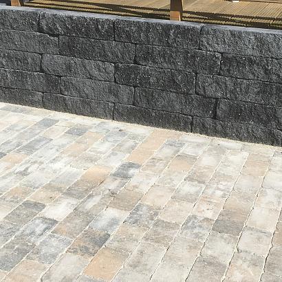 Stonique trommel 21x14x7 cm musselkalk