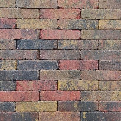 Rustiq trommel waalformaat 7 cm oud bont