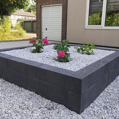 Linea 10x10x60 cm antraciet