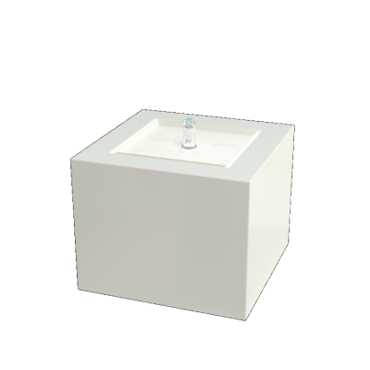Aluminium watertafel | Zwart