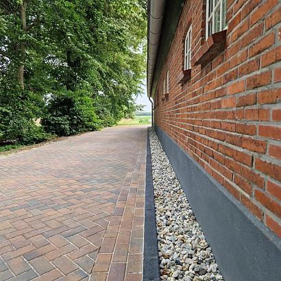 Betonband 10x20x100 antraciet komo