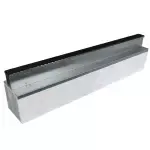 Hydroblob Lijnafwatering Infiltratiesysteem Set LG45 Slimline Grafiet Rooster 20x20x120 Grafiet