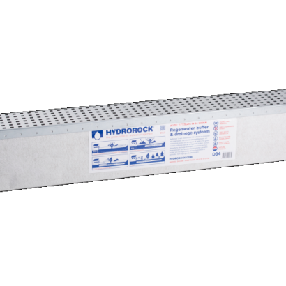 Hydroblob Lijnafwatering Infiltratiesysteem Set D45 Slimline Verzinkt Rooster
