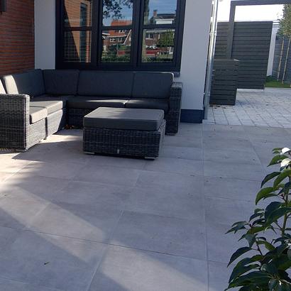 Solido Ceramica Cemento Smoke tegel 60x60x3 cm