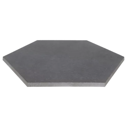 Staptegel Hexagons Ø60x52x2 Basalto