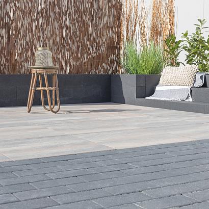 Signature brick 6 cm black mini facet komo (op=op)