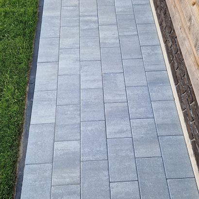 H2O comfort square 20x30x6 cm concrete (op=op)