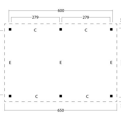 Platdak Odense XXL Samenstelling 1 Red Class Wood