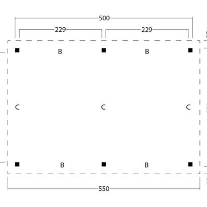 Platdak Odense XL Samenstelling 1 Red Class Wood
