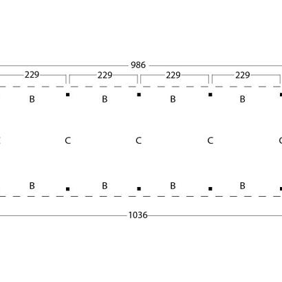 Platdak Odense XL Samenstelling 9 Red Class Wood