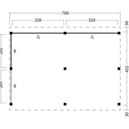 Kapschuur Billund XXL Samenstelling 2 Red Class Wood