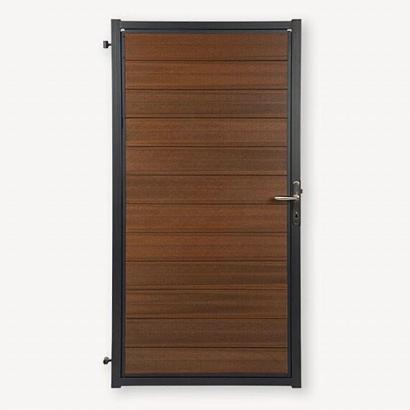 Tuindeur composiet Velufence | ipé brown