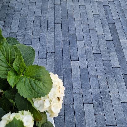 Dikformaat XL 28x7x8 cm grijs/zwart