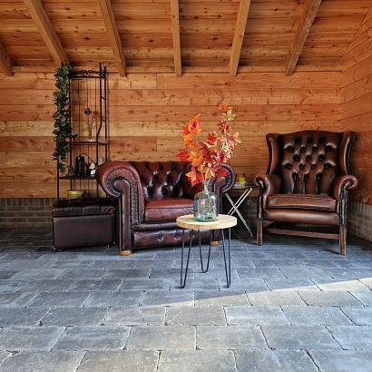 Rustiq trommel 20x30x6 cm oud drachten