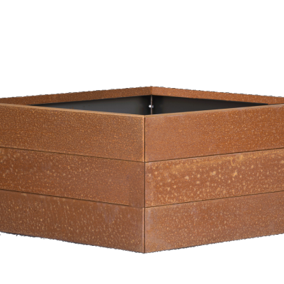 Bloembak Modulair Corten|60X60X70 cm