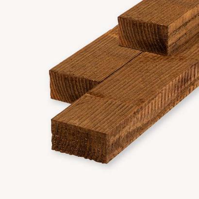 Douglas balk | bruin geïmp. | 7x12 cm | 500 cm