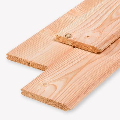 Douglas dakbeschot | blank | 1,8x14,5 cm | 400 cm