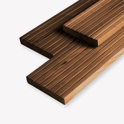 Douglas vlonderplank | bruin geïmp. | 2,4x14 cm | 400 cm